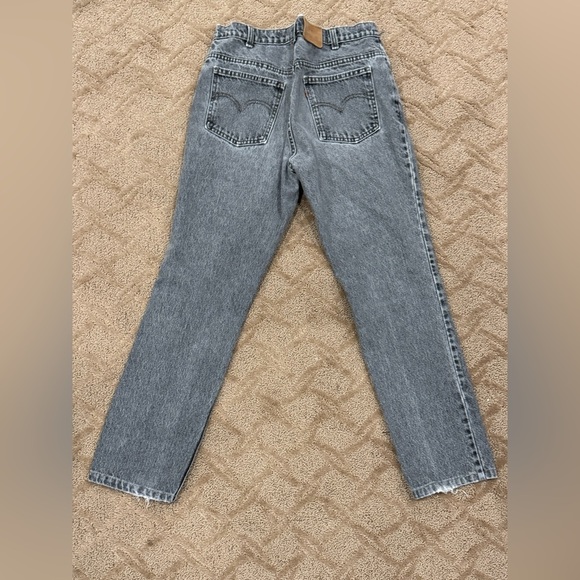 Vintage Levi’s 631 Orange Tab Jeans 32x28 - Picture 4 of 11